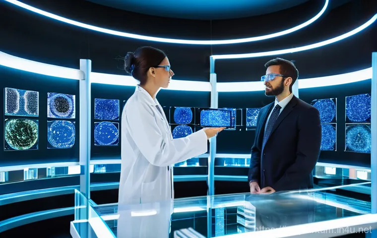 양자컴퓨팅의 최적화 문제 해결 - **Quantum-Optimized Smart City Logistics:**
    "A vibrant, aerial view of a futuristic smart city a...