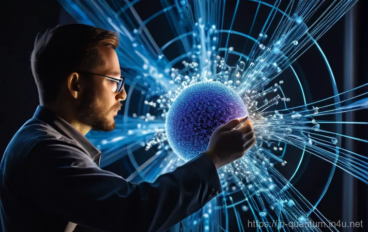 양자화학의 실용화 - **Prompt:** An expansive, clean energy facility bathed in soft, natural light, where advanced, ultra...