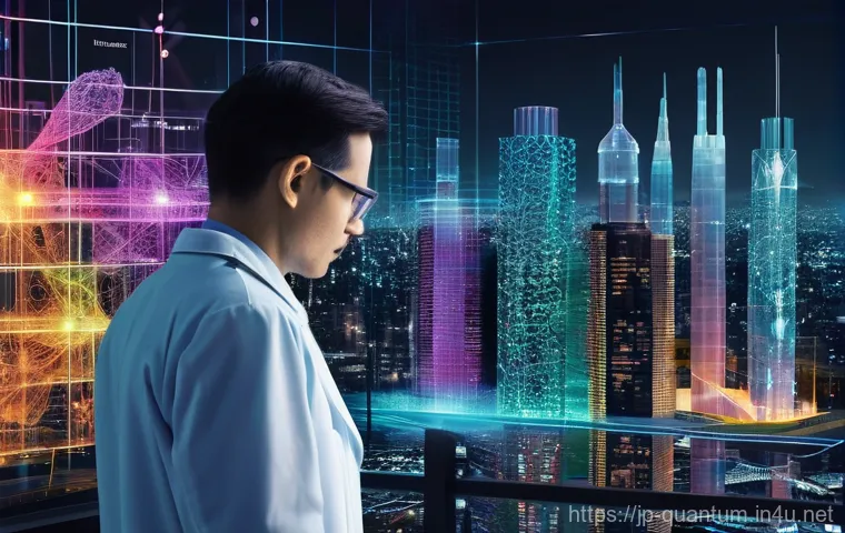 양자컴퓨터 소프트웨어 개발 - **Prompt Title: The Quantum Algorithm Architect: Bridging Code and Reality**

    A dynamic, close-u...