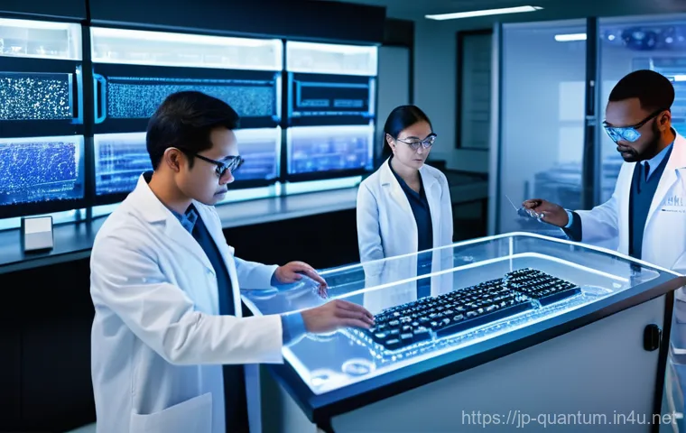 양자컴퓨터와 유전자 분석 - Prompt 1: Quantum-Powered Drug Discovery Lab**