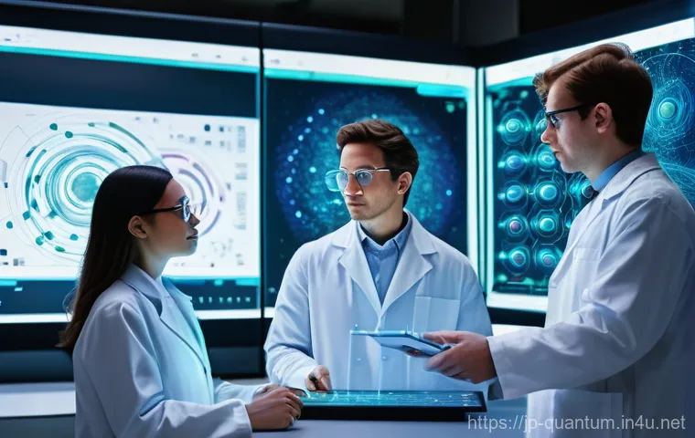 양자화학과 전통 화학 비교 - **Prompt:** A dynamic image showcasing the pervasive influence of quantum chemistry in modern everyd...